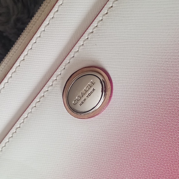 Coach Pink and Cream Women\'s Clutch